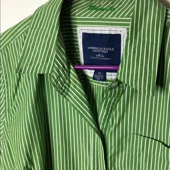American eagle favorite shirt button up top - Picture 2 of 3